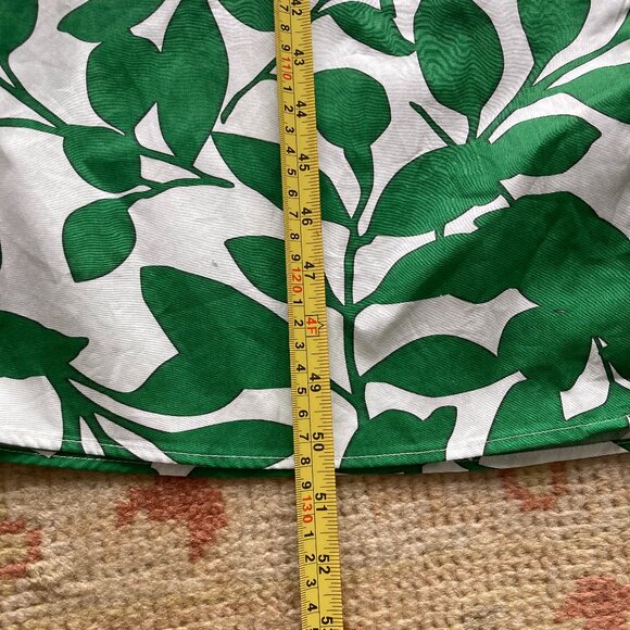 NWT ZARA Women's Belted Green & White Leaves Printed Long Midi Dress, Medium - Picture 9 of 13